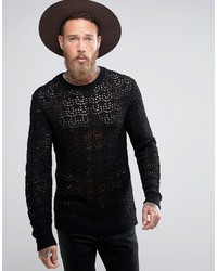 schwarzer Pullover von Asos