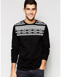 schwarzer Pullover von Asos