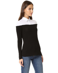 schwarzer Pullover von Bailey 44