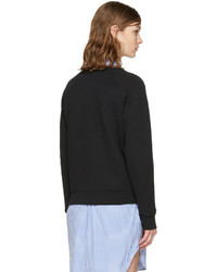 schwarzer Pullover von MSGM