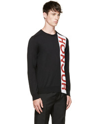 schwarzer Pullover von Alexander McQueen