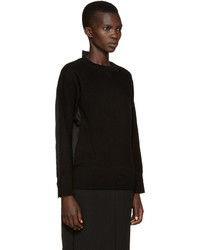 schwarzer Pullover von Sacai