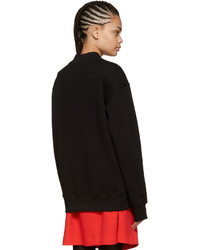 schwarzer Pullover von MSGM