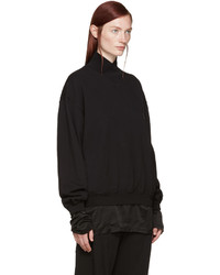 schwarzer Pullover von Haider Ackermann