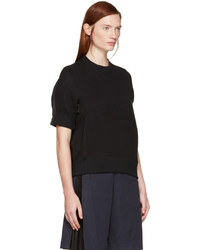 schwarzer Pullover von Sacai