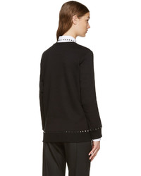 schwarzer Pullover von Valentino