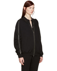 schwarzer Pullover von Ann Demeulemeester