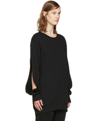 schwarzer Pullover von Ann Demeulemeester