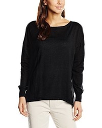 schwarzer Pullover von Blaumax