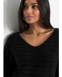 schwarzer Pullover von bonprix