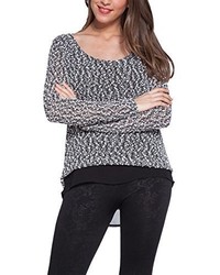 schwarzer Pullover von Bréal