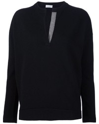 schwarzer Pullover von Brunello Cucinelli