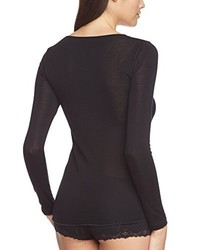 schwarzer Pullover von Calida