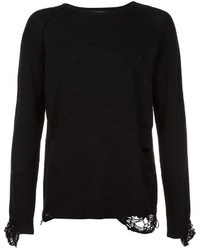 schwarzer Pullover von Christian Dada