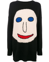 schwarzer Pullover von Christopher Kane