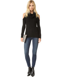 schwarzer Pullover von Haute Hippie