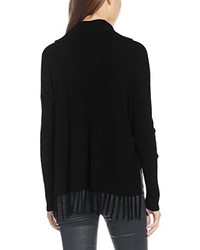 schwarzer Pullover von Comma