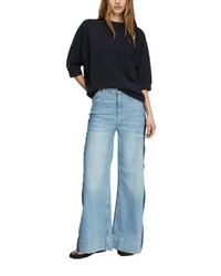 schwarzer Pullover von Comma