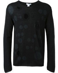 schwarzer Pullover von Comme des Garcons