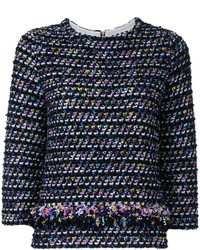 schwarzer Pullover von Coohem