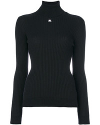 schwarzer Pullover von Courreges