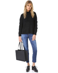 schwarzer Pullover von Steven Alan