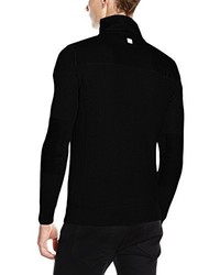 schwarzer Pullover von Crosshatch