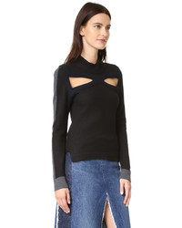 schwarzer Pullover von Tome