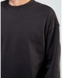 schwarzer Pullover von Weekday