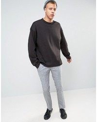 schwarzer Pullover von Weekday