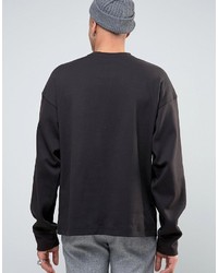 schwarzer Pullover von Weekday