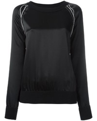 schwarzer Pullover von DKNY