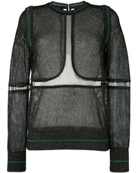 schwarzer Pullover von Elie Saab