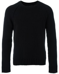 schwarzer Pullover von Emporio Armani