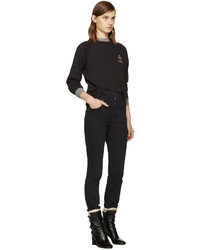 schwarzer Pullover von Etoile Isabel Marant