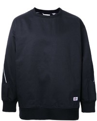 schwarzer Pullover von Facetasm