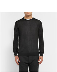 schwarzer Pullover von Lanvin