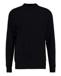 schwarzer Pullover