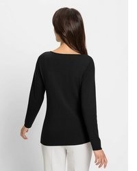 schwarzer Pullover von Heine