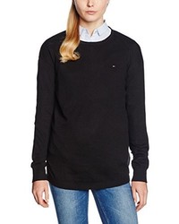 schwarzer Pullover von Hilfiger Denim