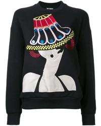 schwarzer Pullover von Holly Fulton