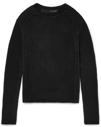 schwarzer Pullover von Isabel Benenato