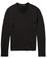 schwarzer Pullover von Isabel Benenato