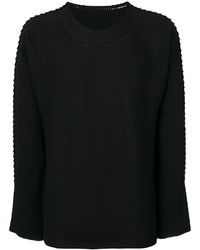 schwarzer Pullover von Issey Miyake