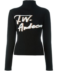 schwarzer Pullover von J.W.Anderson
