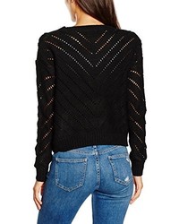 schwarzer Pullover von Jennyfer