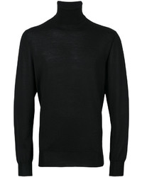 schwarzer Pullover von Jil Sander