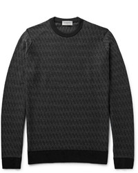 schwarzer Pullover von John Smedley