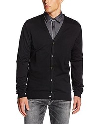 schwarzer Pullover von John Smedley