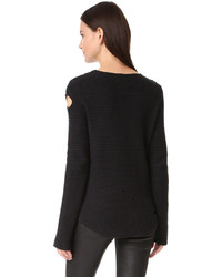 schwarzer Pullover von RtA